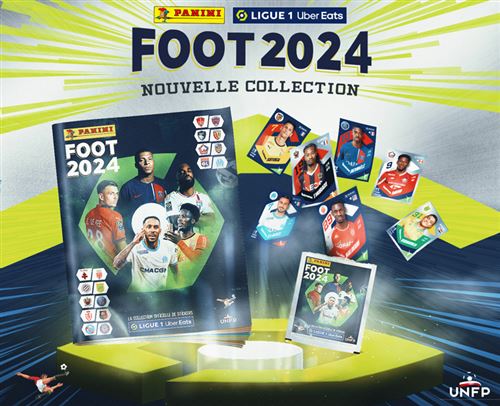 Carte à collectionner Panini Foot 2024 Ligue 1 Blister 8 pochettes