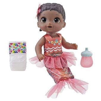 Poupon Sirene Baby Alive Cheveux Noirs Poupon Achat Prix Fnac