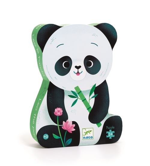 Puzzle enfant Djeco Silhouette Panda 24 pièces