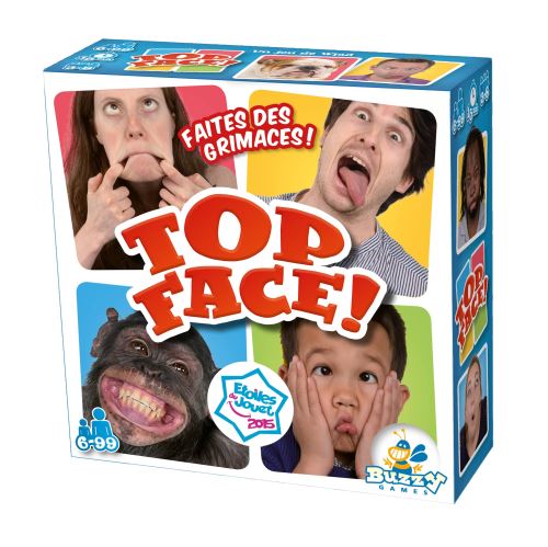 Jeu de cartes Buzzy Games Top Face ! État correct - N/A reconditionné disponible sur Fnac