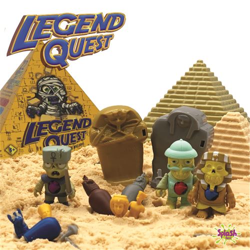 Splash toys - legen quest - figurines a decouvrir et a collectionner - modele aleatoire