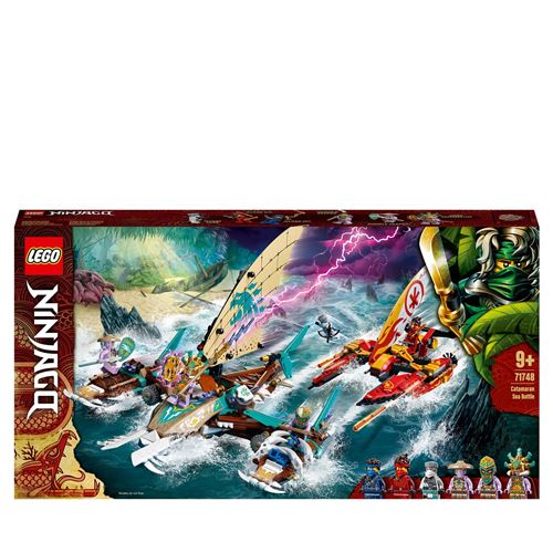 LEGO® NINJAGO® 71748 La bataille de catamarans