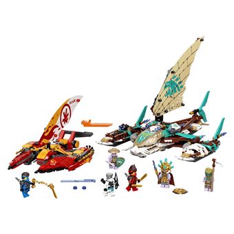 LEGO® NINJAGO® 71748 La bataille de catamarans