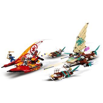 LEGO® NINJAGO® 71748 La bataille de catamarans