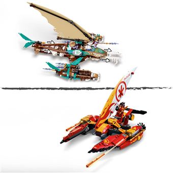 LEGO® NINJAGO® 71748 La bataille de catamarans