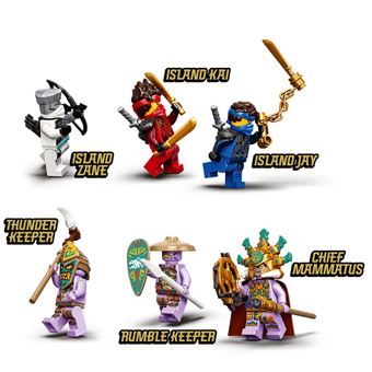 LEGO® NINJAGO® 71748 La bataille de catamarans