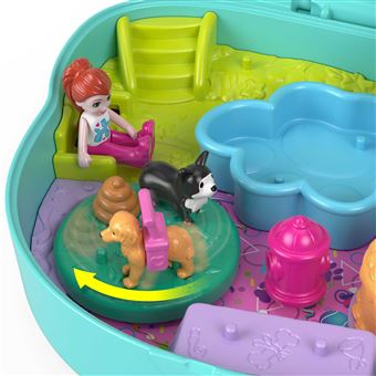 Maison de poupée Polly Pocket Coffret Anniversaire Chiot