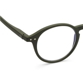 Lunettes pour écrans Izipizi forme ronde Vert Kaki