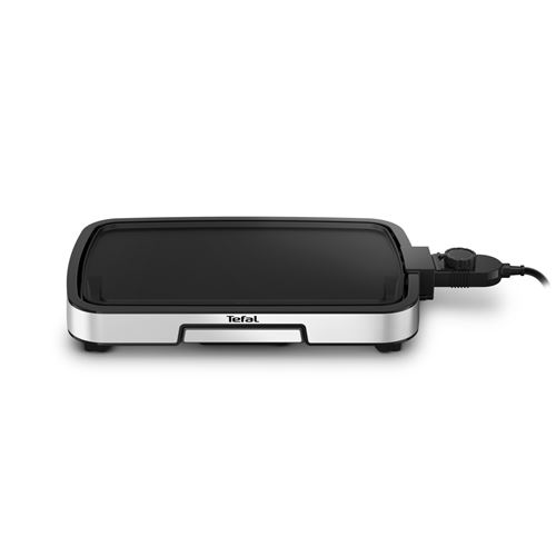 Plancha Inox Electrique Tefal CB630D 2000 W Inox et Noir État correct - Tefal reconditionné disponible sur Fnac