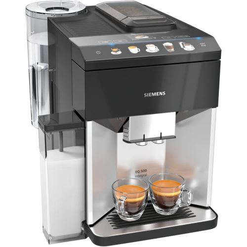 Siemens EQ 500 Integraal Expresso met molen 1500 W Zilver