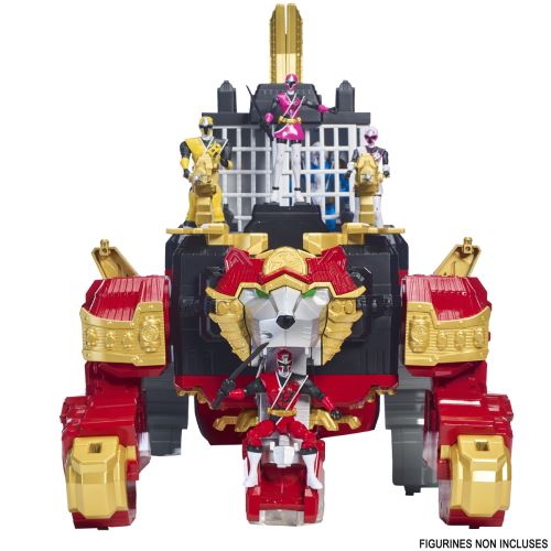 Power Rangers - Figurine - Ultra Forteresse Megazord Ninja Steel 43610