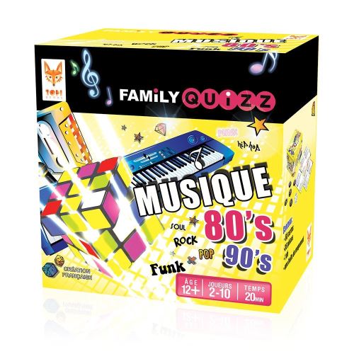 Family Quizz Musique 80'S Et 90'S Topi Games