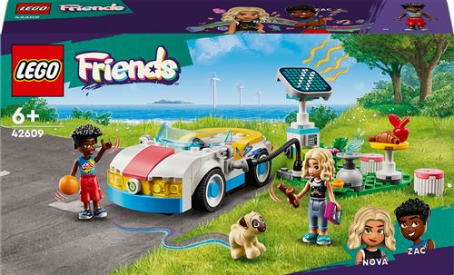 LEGO® Friends 42609 La voiture électrique et la borne de recharge
