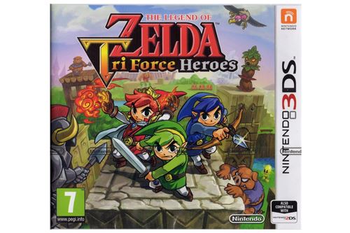 The legend of zelda: tri force heroes 3ds