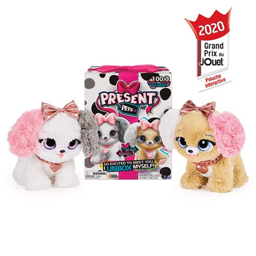 Peluche Cadeau Pets Surprise - Fancy Pups