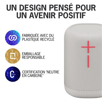 Enceinte sans fil Bluetooth Ultimate Ears Epicboom Blanc