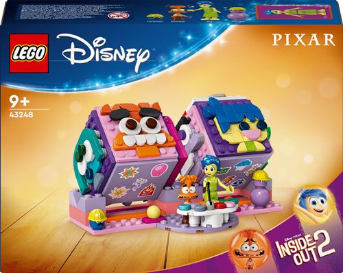 LEGO® Disney Pixar 43248 Les cubes des émotions Vice-Versa 2