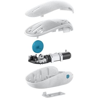 Souris sans fil Bluetooth Microsoft Edition Ocean Plastic Blanc