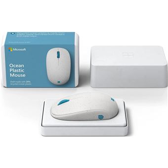 Souris sans fil Bluetooth Microsoft Edition Ocean Plastic Blanc