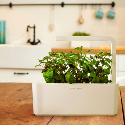 Potager d'intérieur connecté Click and Grow Smart Garden 3 Blanc -  Jardinières et bacs - Achat & prix