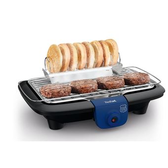 Barbecue 2 en 1 Tefal Easygrill Burger BG90G812 2300 W Noir et Bleu