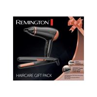 Coffret cadeau coiffure Remington sèche-cheveux et lisseur D3012GP 2000W Noir