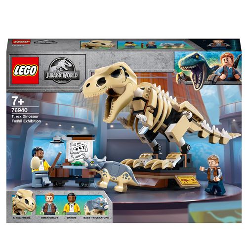 Lego Jurassic World Lego® Jurassic World™ 76940 L’Exposition Du Fossile Du T-Rex