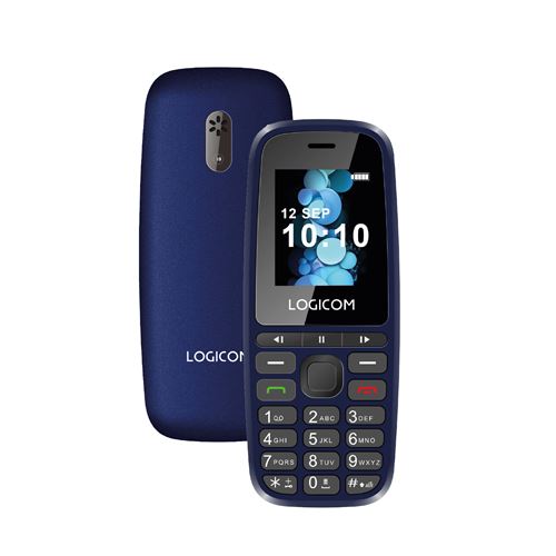 Téléphone portable basique Logicom Posh 402 1.77" Double SIM 128 Mo Bleu
