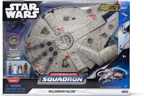 Star Wars Figurine Feature Véhicle Millennium Falcon 225 Cm Wave 1
