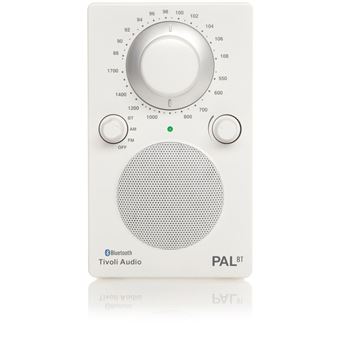 Radio FM, DAB et DAB+ Tivoli Audio PAL BT Blanc