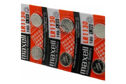 Pack de 10 piles maxell compatible avec DIVERS LR1130H - Otech