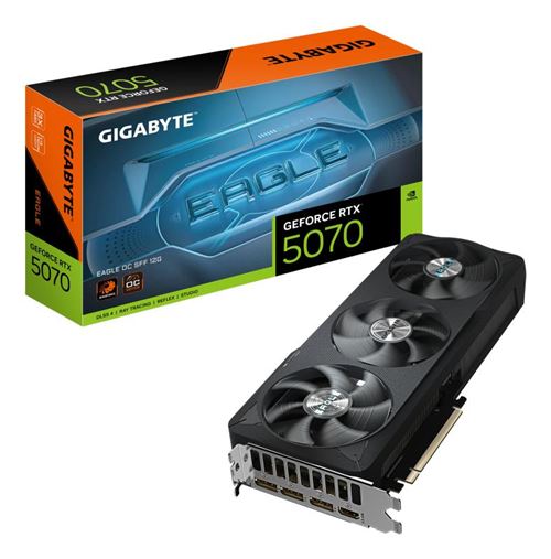 Carte Graphique Gigabyte Nvidia GeForce RTX 5070 EAGLE OC SFF 12G