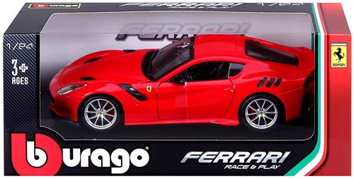 Voiture Bburago Ferrari F12 TDF 1:24 Rouge - Voiture