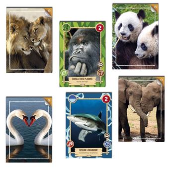 Jeu de cartes Panini Rewild Trading Cards Fat Pack 20 cartes