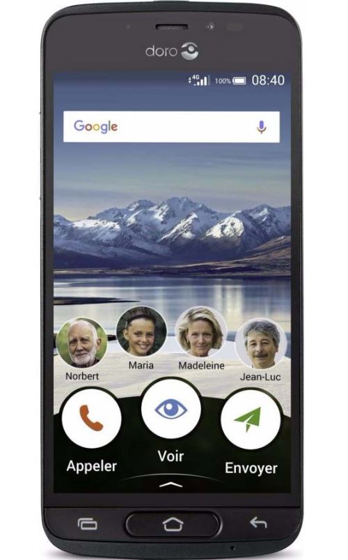 Smartphone Doro 8040 16 Go Graphite