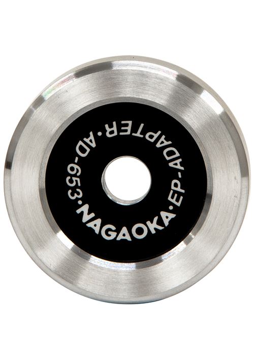 Accessoire platine vinyle Nagaoka Adaptateur /centreur AD653-2 EP ADAPTER pour disques 7'' (45 tours)