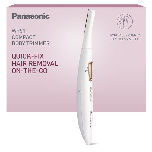 Tondeuse Femme Panasonic Précision Es-Wr51-P503 Blanc et Rose Doré