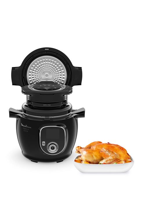Couvercle Cookeo Extra Crisp Moulinex EZ150800R Noir Seconde Vie - Moulinex