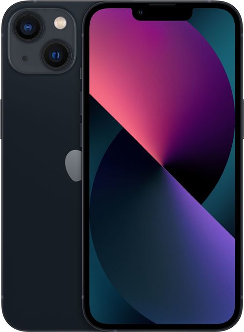 iPhone 13 6,1 5G Double SIM 128 Go Noir LAGOONA Reconditionné Grade A