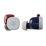 Ecouteurs sans fil Bluetooth Audio-Technica ATH-SQ1TWNRD Navy Red