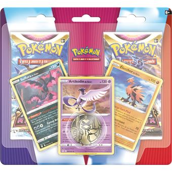 Cartes à collectionner Pokémon 2 boosters Octobre 2022