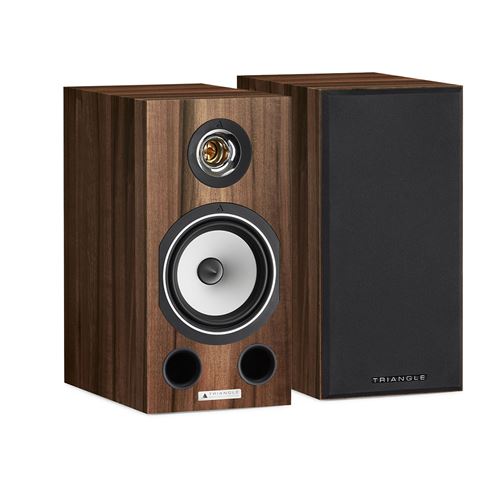 Enceintes bibliothèques Triangle Comète Esprit Ez Cendré Vendues par paire - vue 4