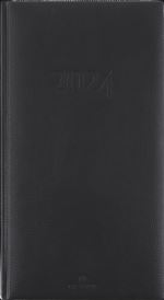 Agenda civil semainier poche Oberthur 2024 16 FSC London Noir