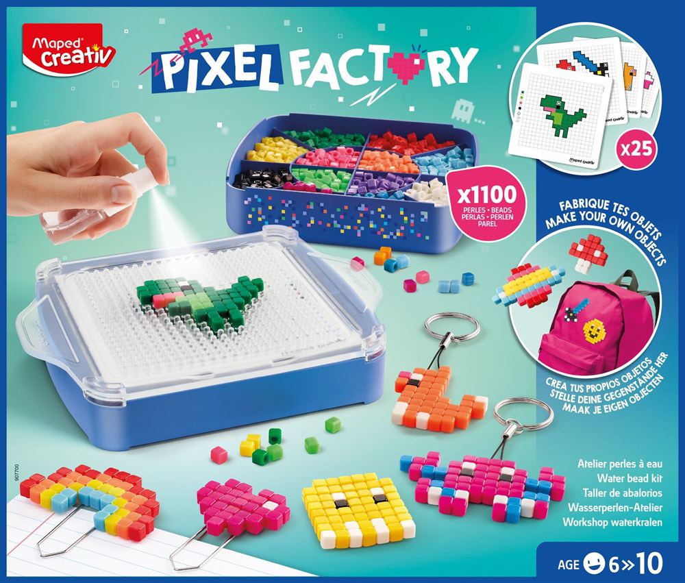 Súprava Maped Creativ Pixel Factory - vodné korálky
