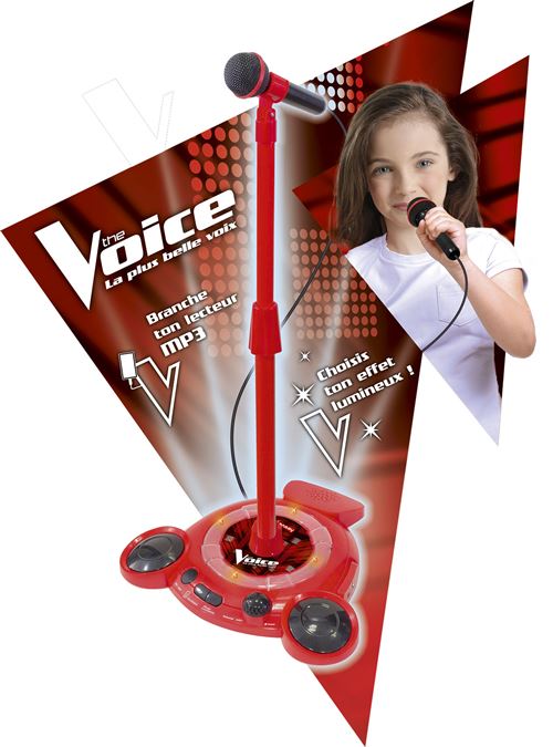 Ontvanger Graan Etna Staande microfoon The Voice Lansay - Muzikaal speelgoed - bij Fnac.be
