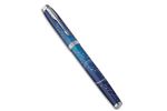 PARKER IM Premium Submerge, Stylo plume, Dégradé de bleu, plume moyenne, encre bleue, Coffret cadeau