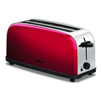 Tefal TL330511 Toaster 1400W Red
