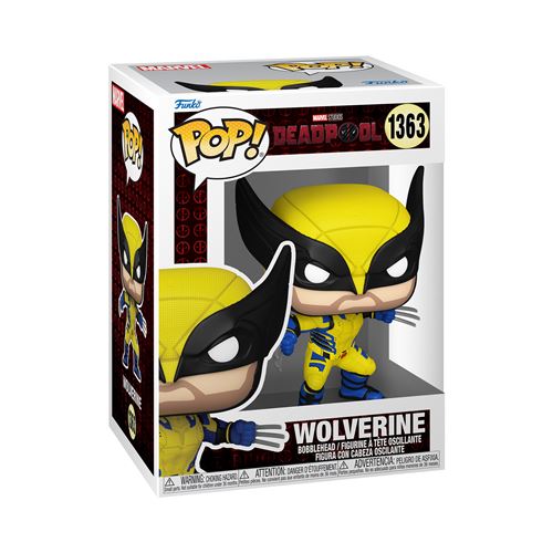 Funko Unisex Jaune Figurine Pop Marvel Deadpool Wolverine - Image 3