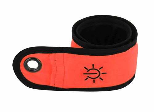 Brassard lumineaux Wantalis Ilumin8 Orange