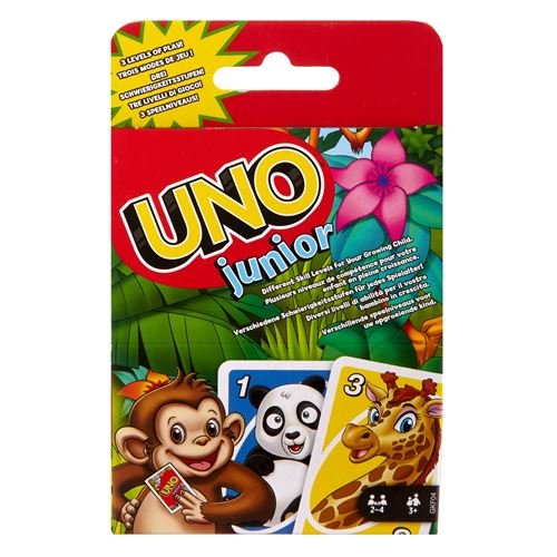 Jeu de cartes Mattel Uno junior